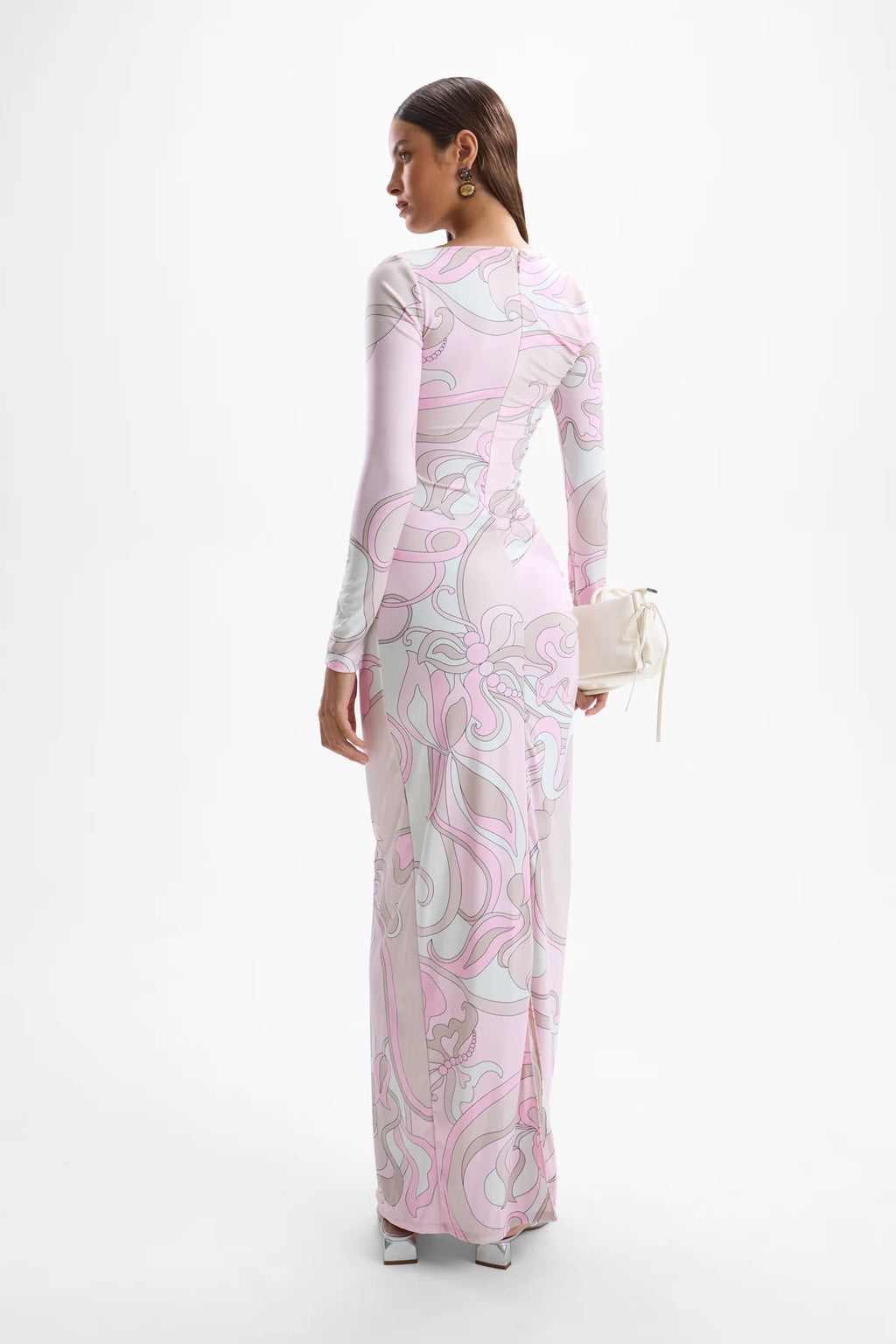 Empress Maxi Dress - Deco Pink