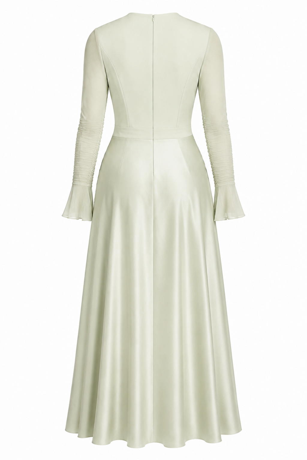 Noor Beaded Floral Applique Modest Maxi Dress