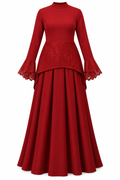 Yara Long Sleeve Flowy Everyday Abaya