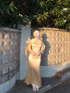 Muna Satin Mermaid Maxi Dress
