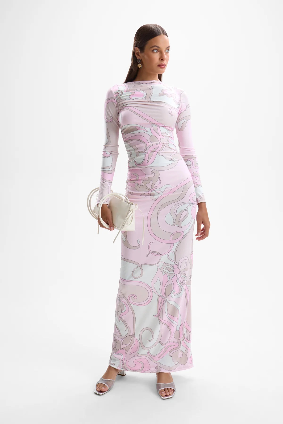 Empress Maxi Dress - Deco Pink