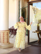 Zahra Tiered Floral Two‑Piece Outfit