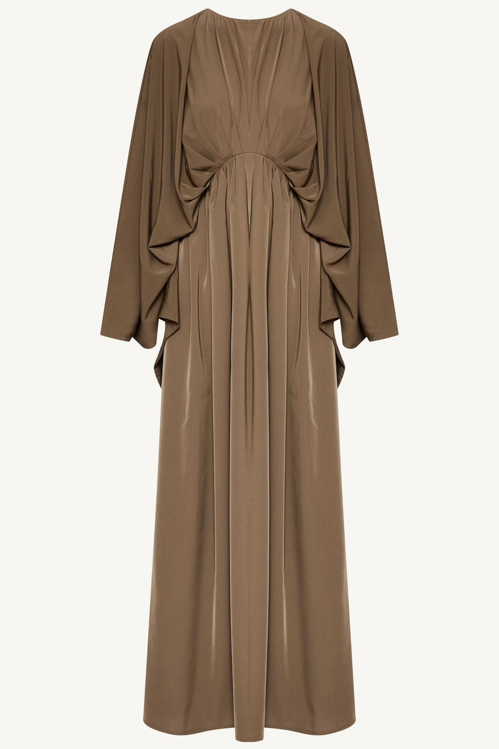 Rawiyah Pleated Kaftan - Olive