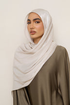 حجاب شيفون لامع - كريستال