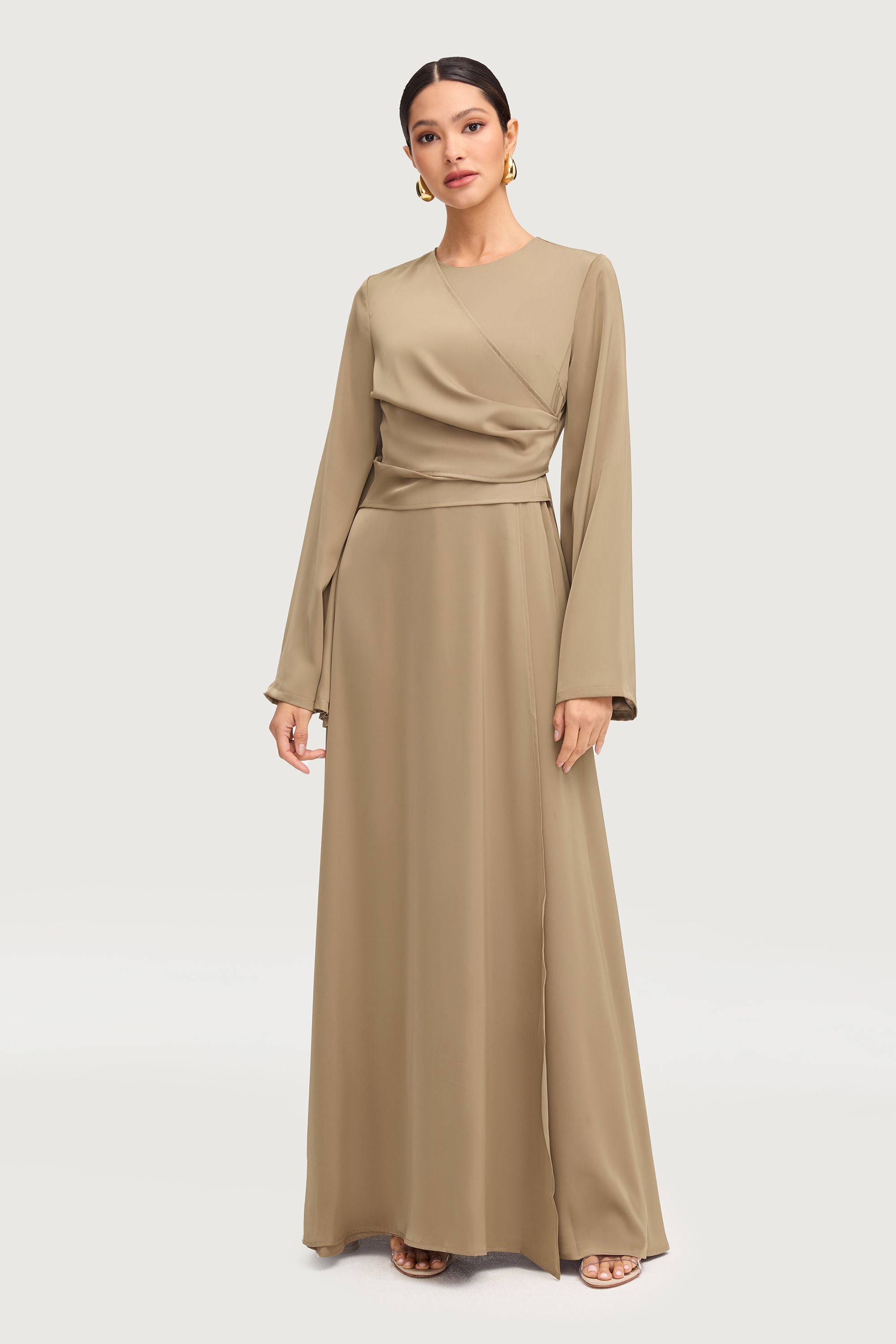Suhayla Maxi Dress - Dried Sage