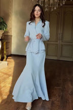 Lira Ruffle Wrap Mermaid Skirt Set